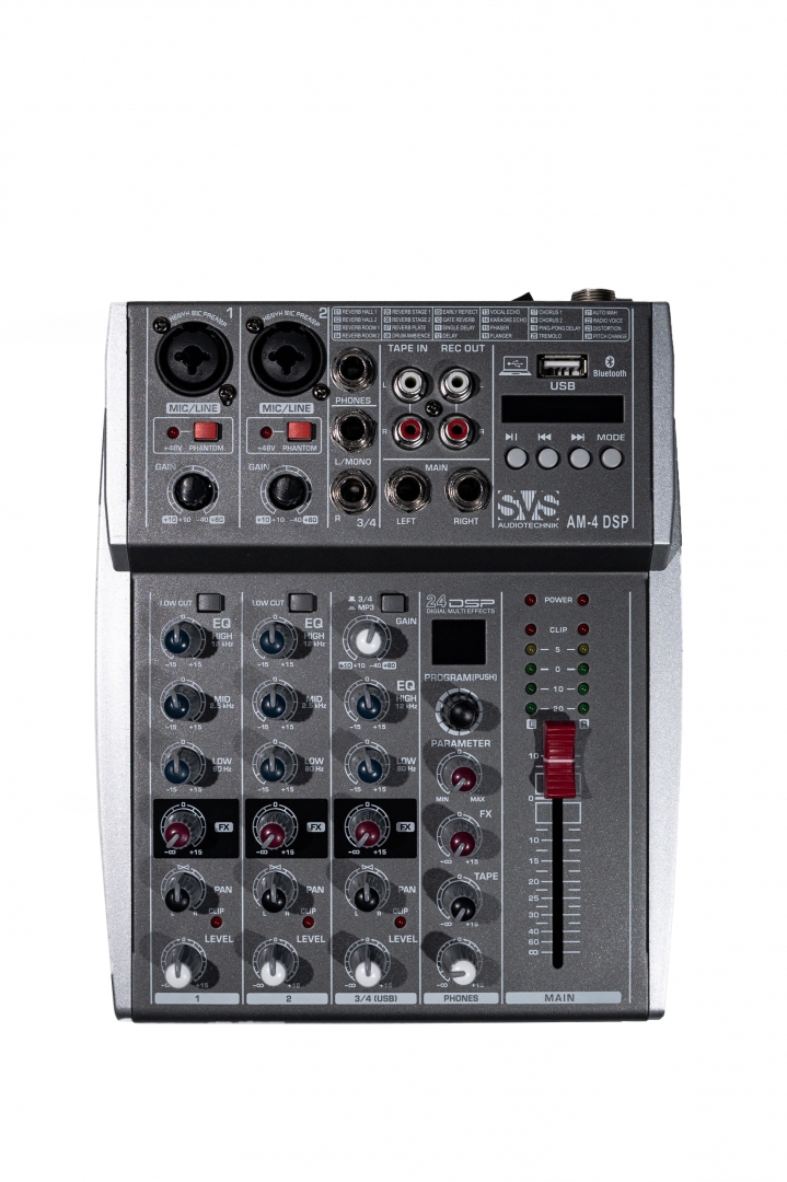 SVS Audiotechnik mixers AM-4 DSP Аналоговый микшерный пульт, 4-канала в Ульяновской области
