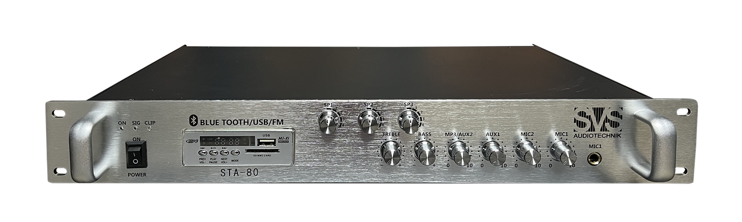 SVS Audiotechnik STA-80 Микшер-усилитель для систем Public Address в Ульяновской области
