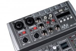 SVS Audiotechnik mixers AM-4 DSP Аналоговый микшерный пульт, 4-канала в Ульяновской области